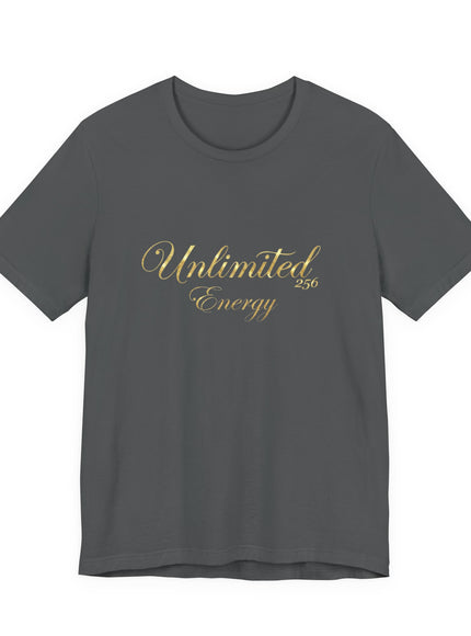 "Unlimited 256 Energy" Unisex Jersey Short Sleeve Tee