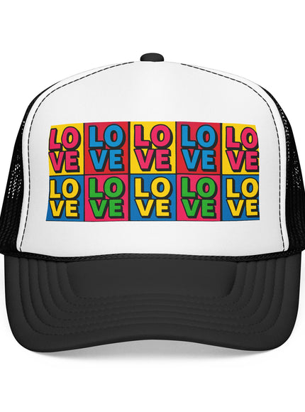"Andy Warhol LOVE" Foam Trucker Hat