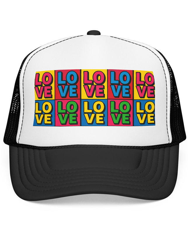"Andy Warhol LOVE" Foam Trucker Hat
