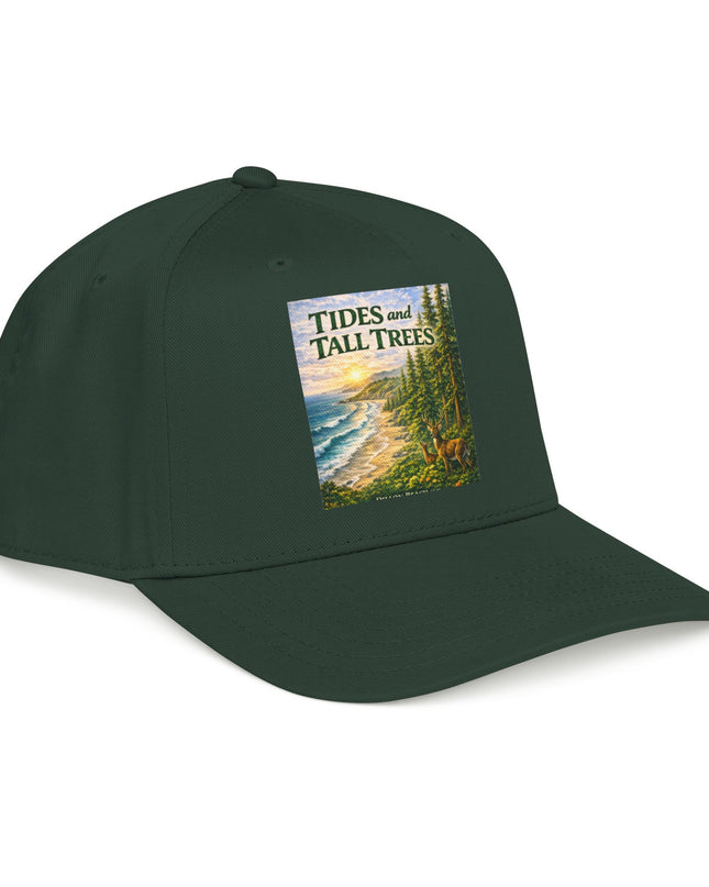 "Tides and Tall Trees" Mid Profile Baseball Cap