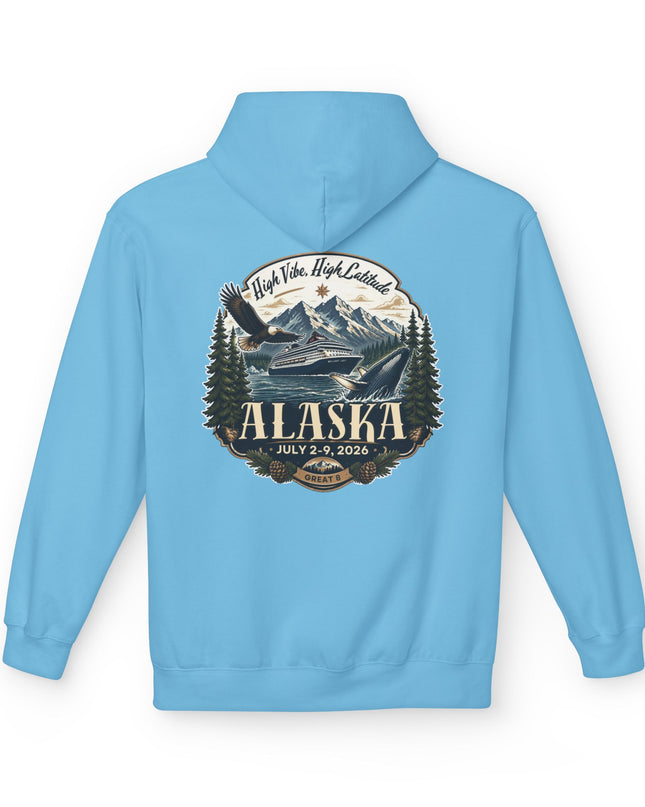 "Alaska" Unisex Midweight Softstyle Fleece Hoodie