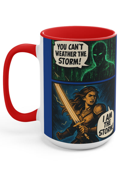 "I Am the Storm" Accent Mug