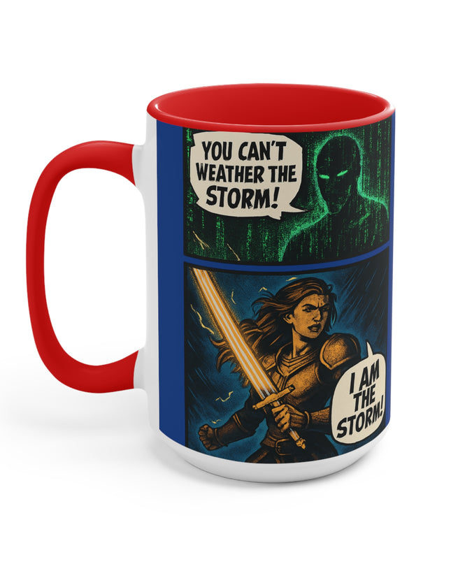 "I Am the Storm" Accent Mug