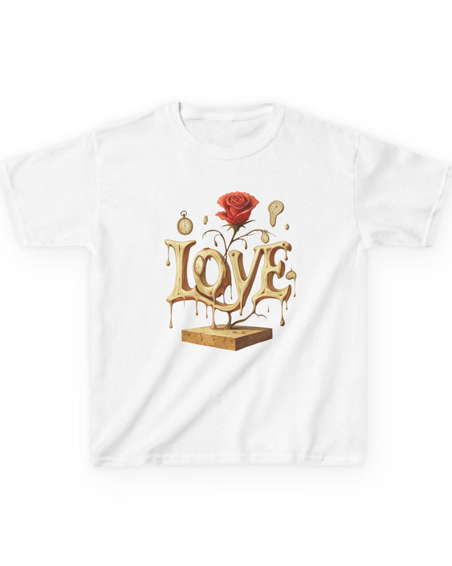 "Love (Salvador Dali style)" Kids Heavy Cotton Tee