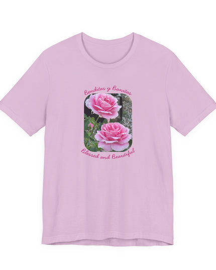"Blessed and Beautiful" Unisex Jersey Short Sleeve Tee