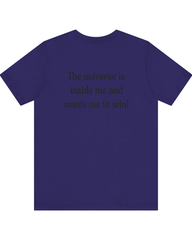 "The Universe is inside Me" Unisex Jersey Short Sleeve Tee