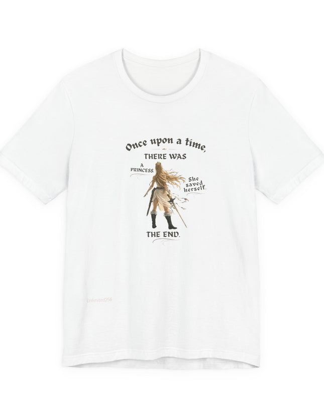 "She Saved Herself" Unisex Jersey Short Sleeve Tee