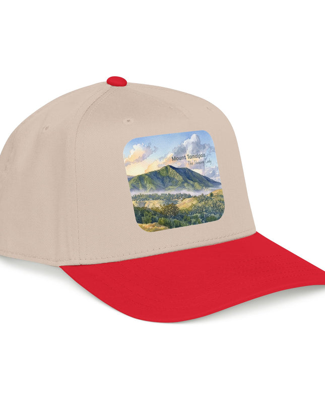 "Mount Tamalpais, the Sleeping Lady" Mid Profile Baseball Cap