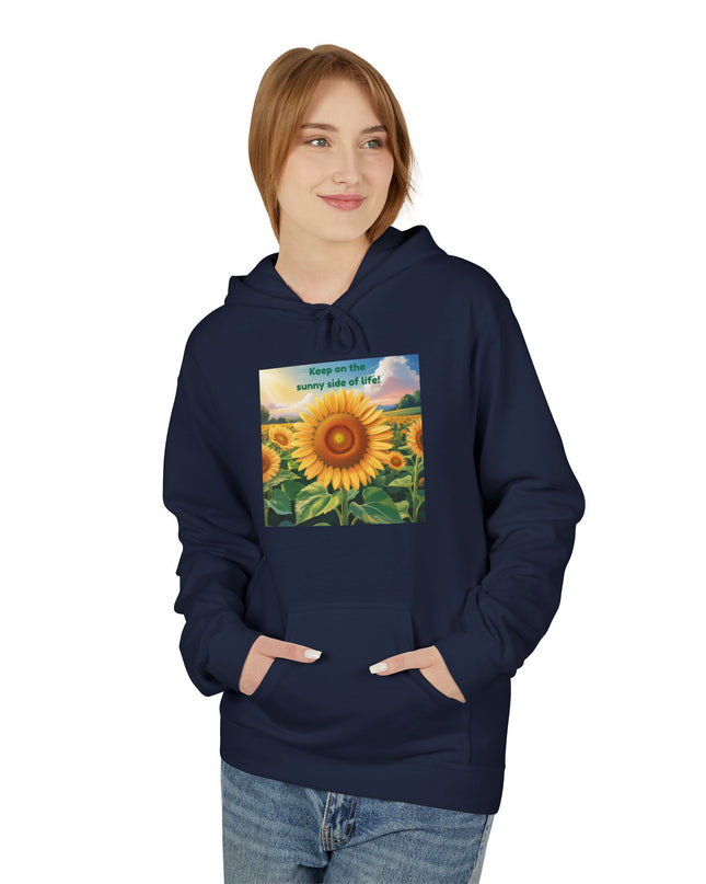 "Keep on the Sunny Side of Life" Unisex Midweight Softstyle Fleece Hoodie