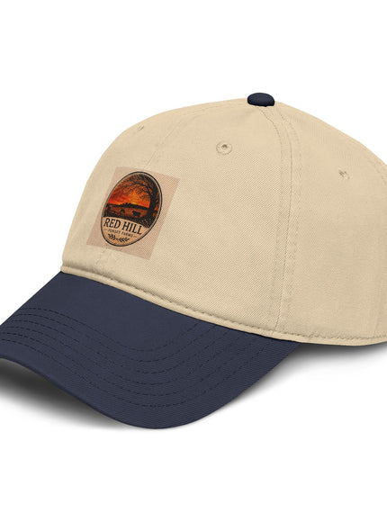 "Red Hill Sunset Farms" Garment Washed Baseball Cap