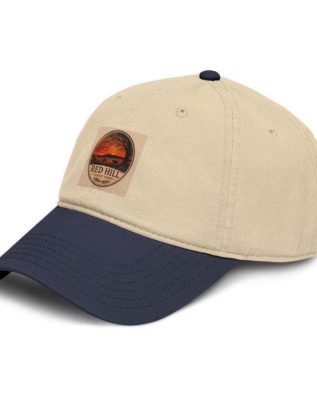 "Red Hill Sunset Farms" Garment Washed Baseball Cap