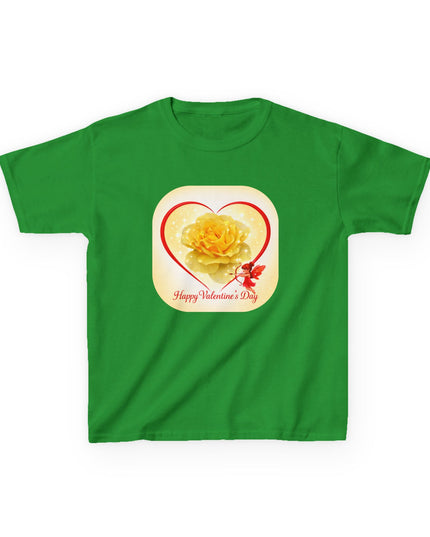 "Happy Valentine's Day" Kids Heavy Cotton Tee