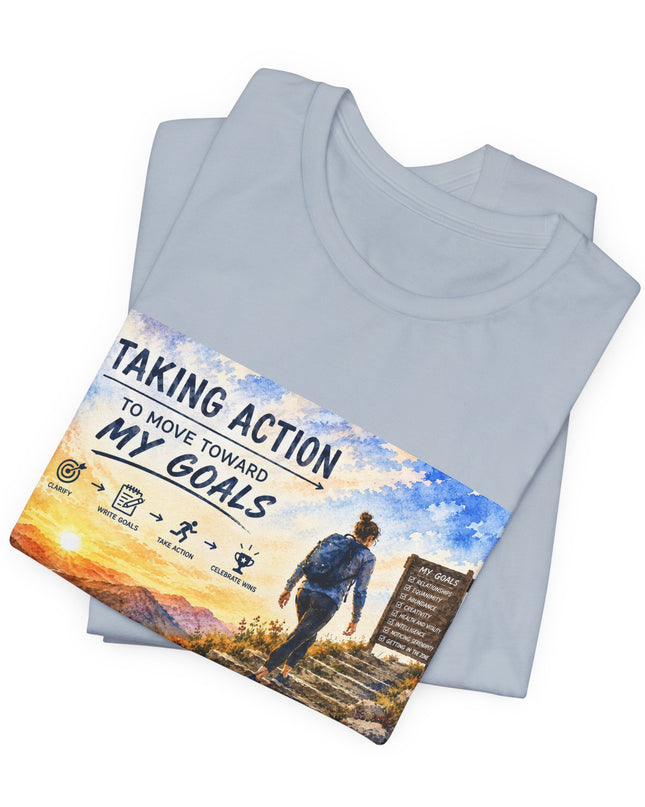 "Taking Action" Unisex Jersey Short Sleeve Tee