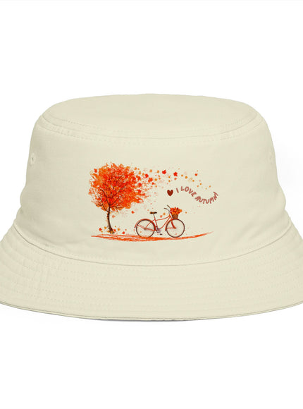 "I Love Autumn" Bucket Hat