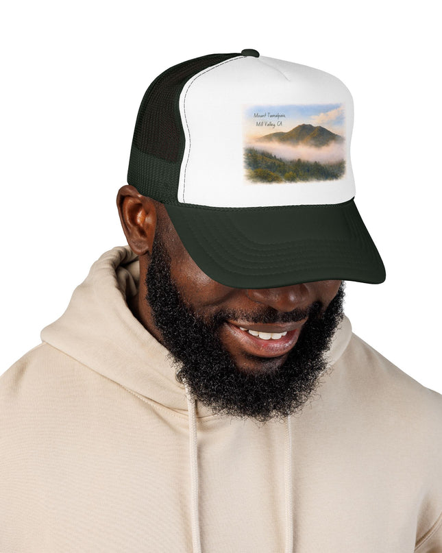 "Mount Tamalpais, Mill Valley, California" Foam Trucker Hat