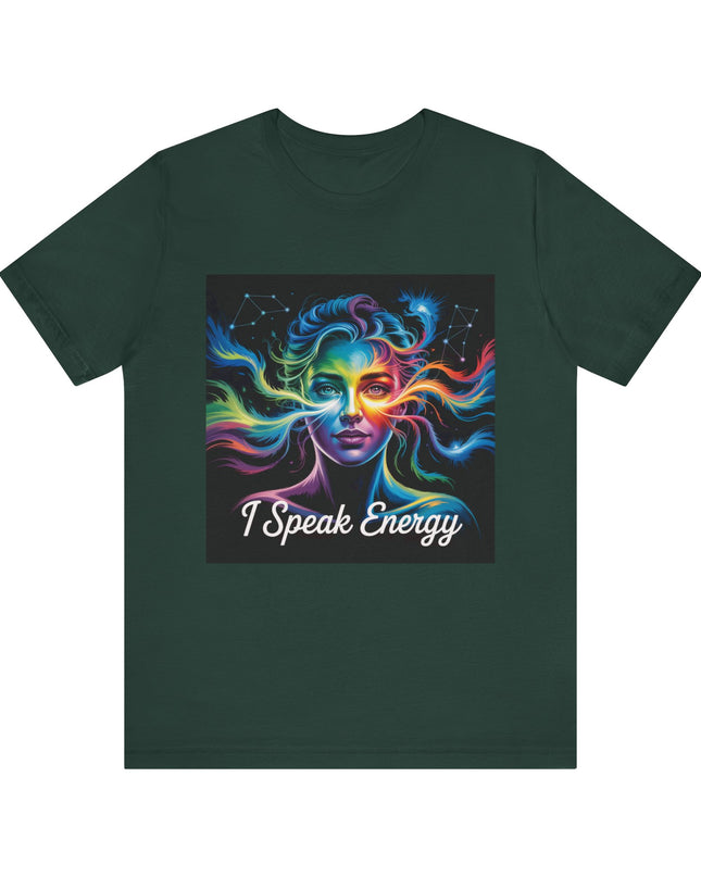 "I Speak Energy, (Energy for Success)" Men's and Women's Jersey Short Sleeve Tee