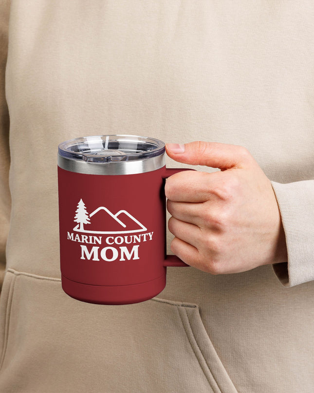"Marin Country Mom" Coffee Mug Tumbler, 15oz