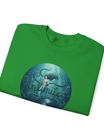"Unlimited Mermaid" Unisex Adult Sweatshirt
