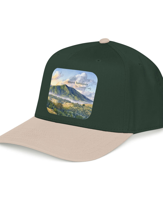 "Mount Tamalpais, the Sleeping Lady" Mid Profile Baseball Cap