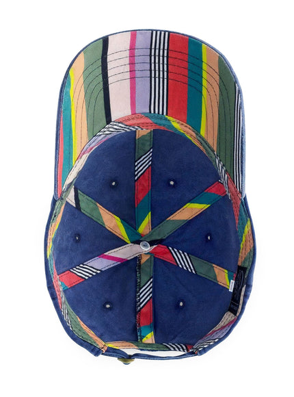 "Marin County Cat Mom" Women's Pigment-Dyed Cap with Fashion Undervisor (Embroidery)