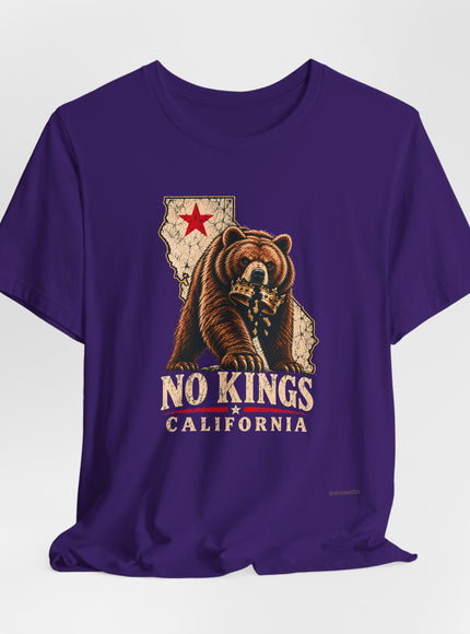 "No Kings Day" Unisex Jersey Short Sleeve Tee