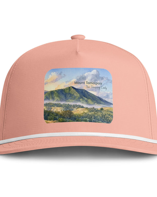 "Mount Tamalpais, the Sleeping Lady" Sunwashed Rope Cap