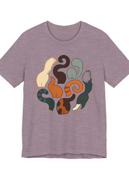 "Cat Tails (image)" Unisex Jersey Short Sleeve Tee