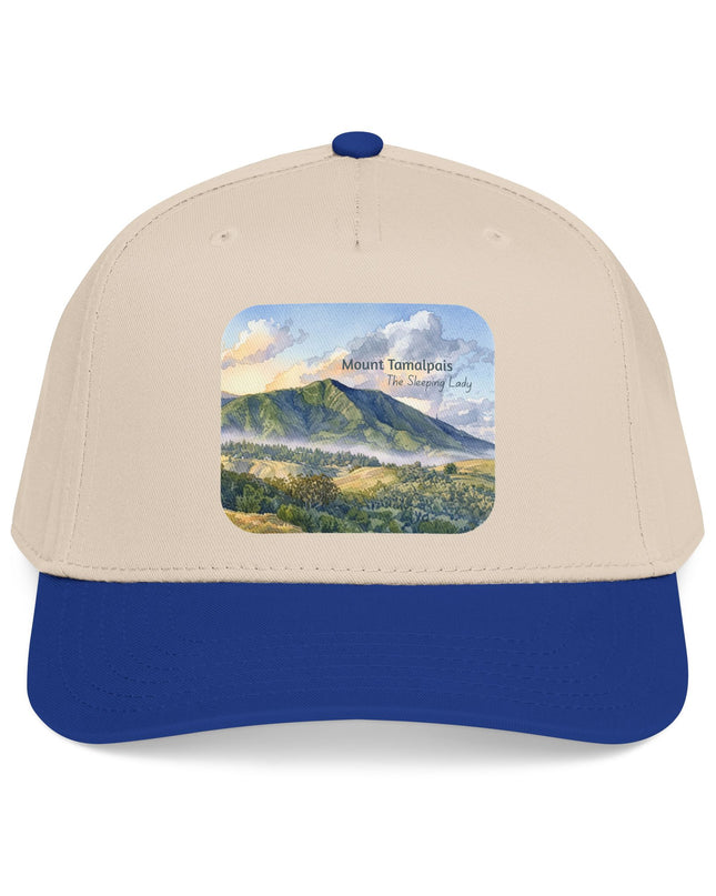 "Mount Tamalpais, the Sleeping Lady" Mid Profile Baseball Cap