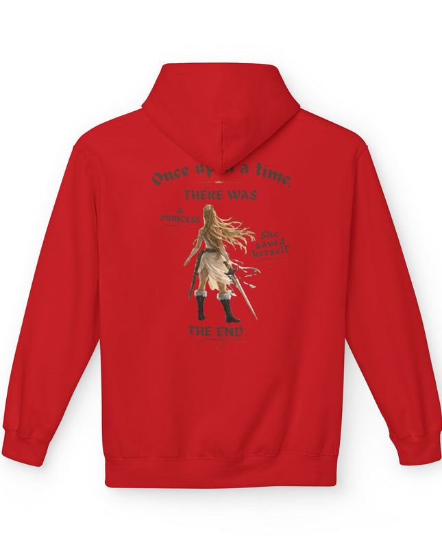 "Once Upon a Time V2" Front and Back Unisex Midweight Softstyle Fleece Hoodie