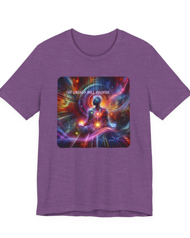"The Energy will Provide, (Energy for Success)" Unisex Jersey Short Sleeve Tee