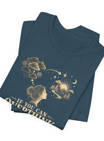 "Overthink" Unisex Jersey Short Sleeve Tee