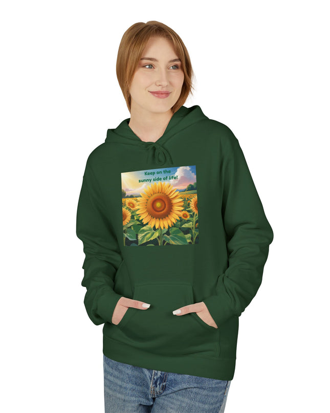"Keep on the Sunny Side of Life" Unisex Midweight Softstyle Fleece Hoodie