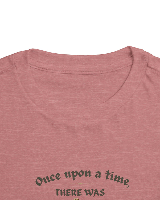 "She Saved Herself" Toddler Short Sleeve Tee