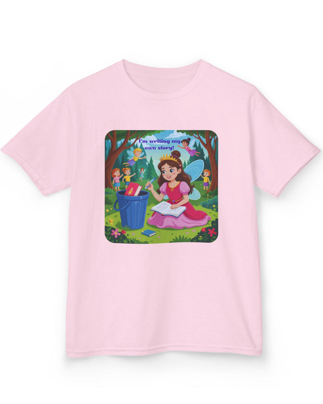 "I'm Writing my Own Story!" Kids Heavy Cotton Tee