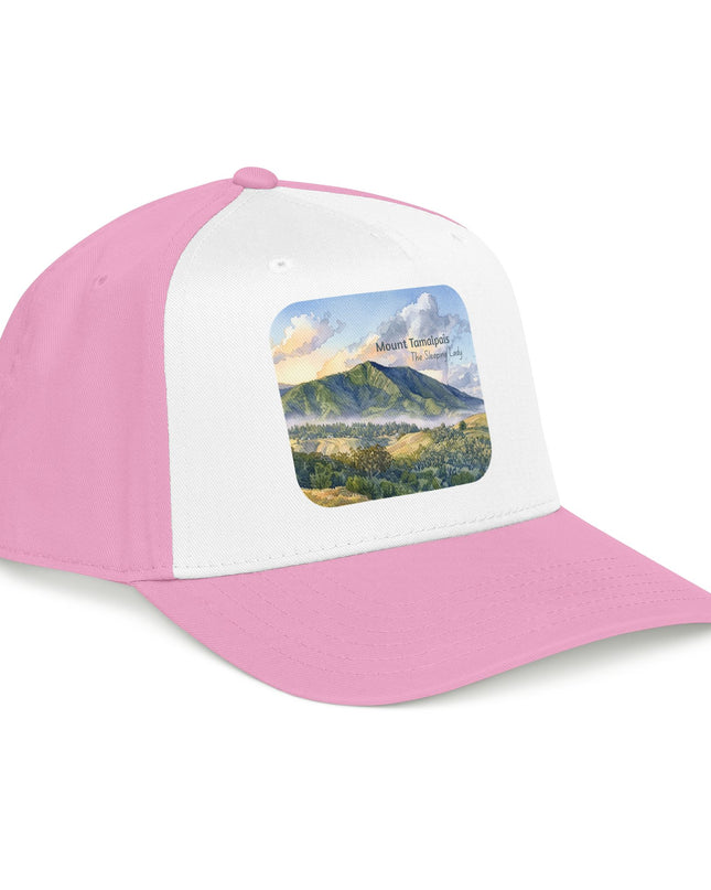 "Mount Tamalpais, the Sleeping Lady" Mid Profile Baseball Cap