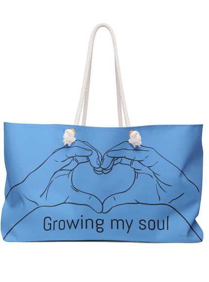 "Growing my soul" Weekender Bag