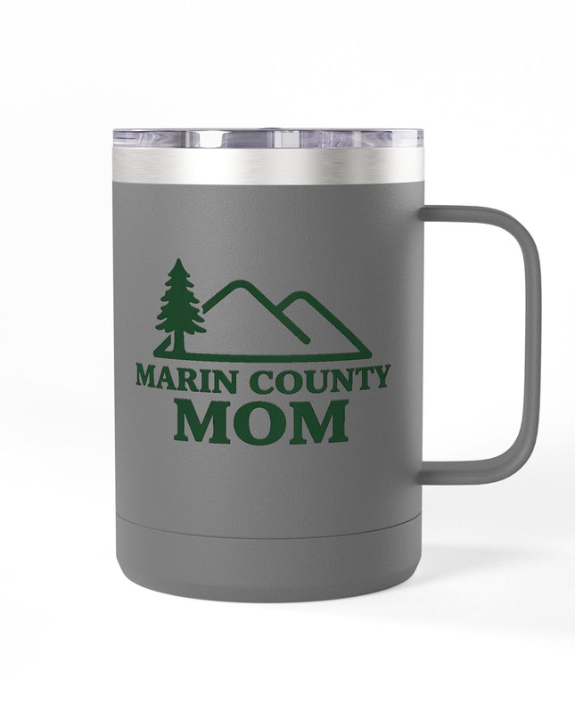 "Marin Country Mom" Coffee Mug Tumbler, 15oz