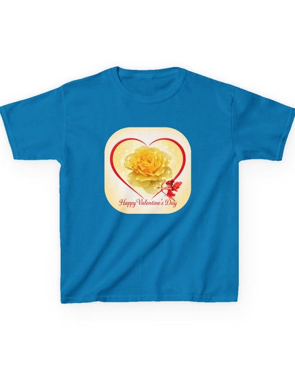 "Happy Valentine's Day" Kids Heavy Cotton Tee