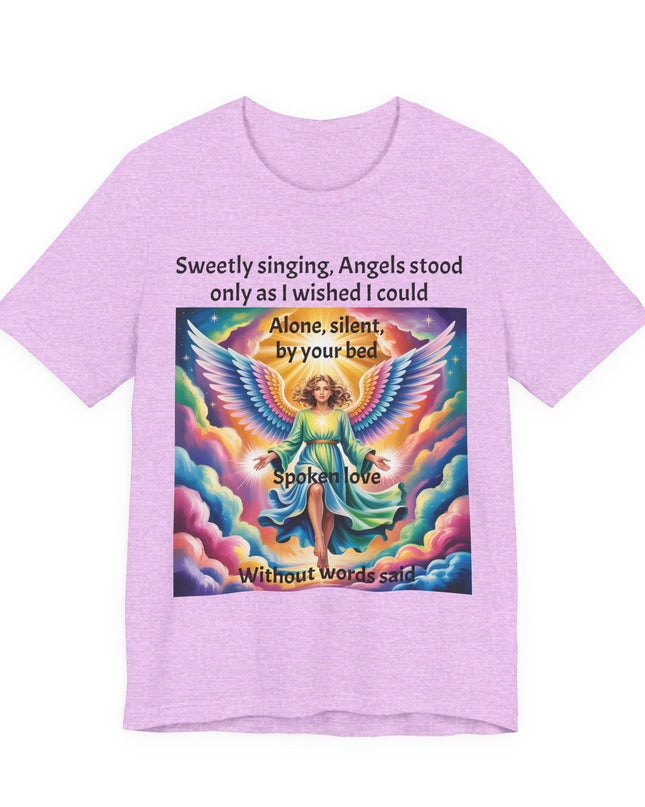 "Sweetly Singing, Angels Stood" Women's Soft Jersey Tee