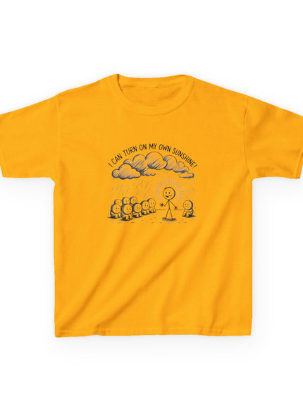 I can make my own sunshine Kids Heavy Cotton™ Tee