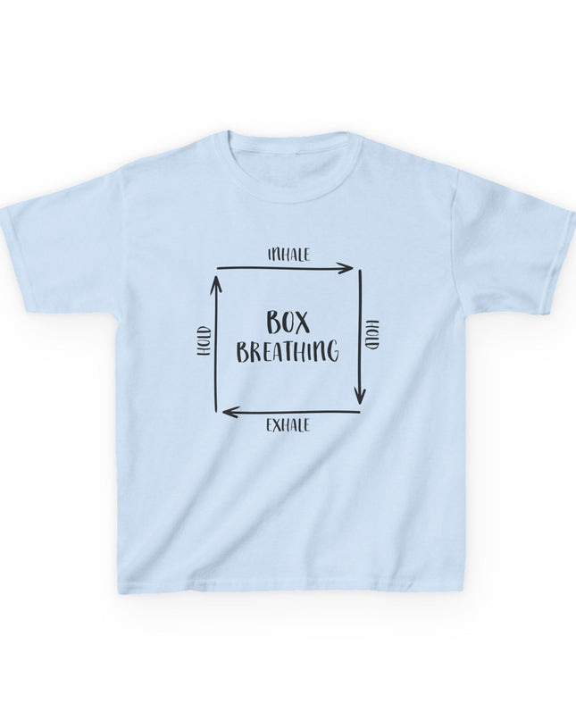 "Box Breathing" Kids Heavy Cotton Tee
