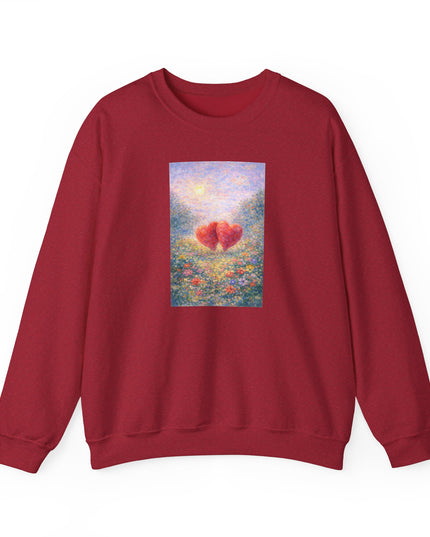 "Valentine's Day - Monet Style" Unisex Adult Sweatshirt