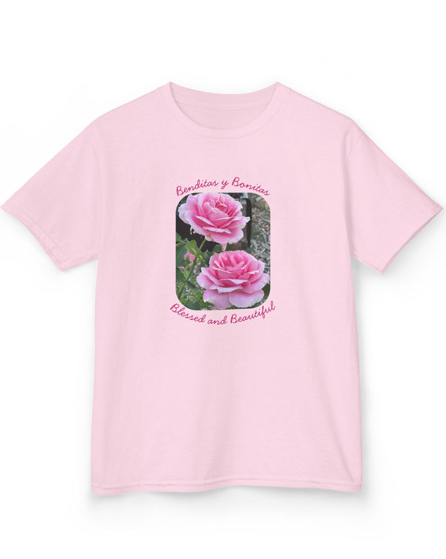 "Blessed and Beautiful" Kids Heavy Cotton Tee