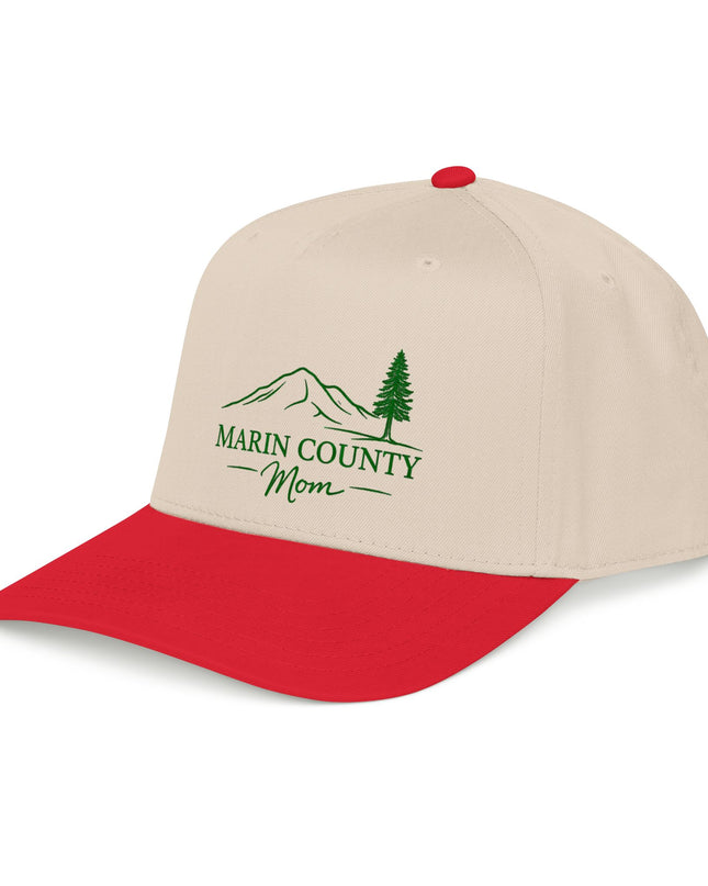 "Marin County Mom" Mid Profile Baseball Cap