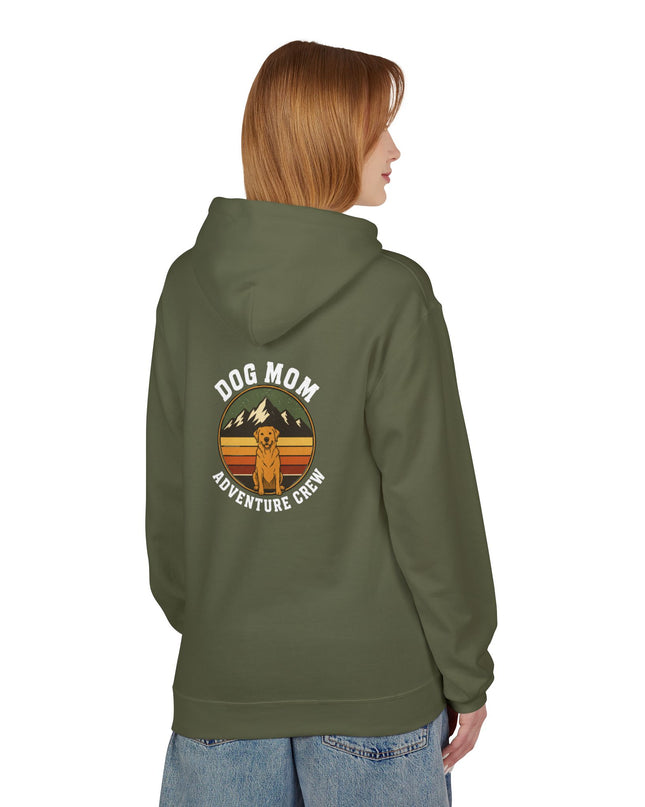 "Dog Mom" Unisex Midweight Softstyle Fleece Hoodie