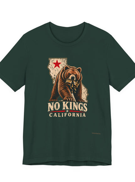 "No Kings Day" Unisex Jersey Short Sleeve Tee