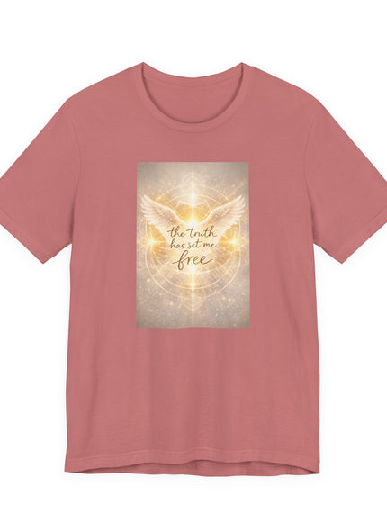 "The Truth Has Set Me Free" Unisex Jersey Short Sleeve Tee