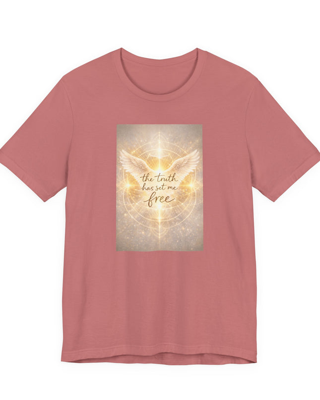 "The Truth Has Set Me Free" Unisex Jersey Short Sleeve Tee