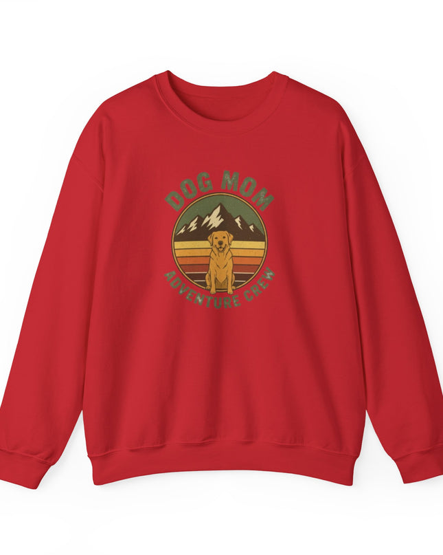 "Dog Mom Adventure Crew" Unisex Adult Sweatshirt