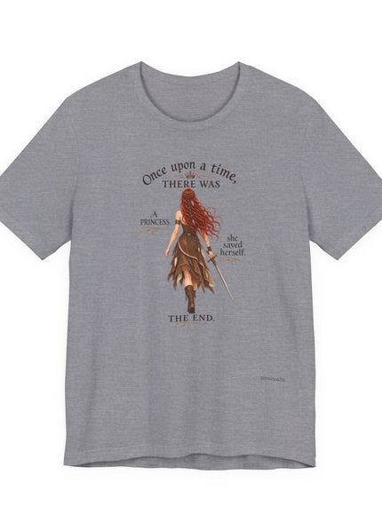 "She Saved Herself V5" Unisex Jersey Short Sleeve Tee